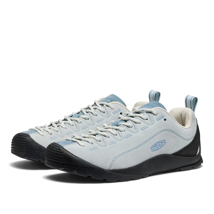 靴 KEEN JASPER 25cm Men's Jasper Sneaker | Steel Grey/Bright Aqua | KEEN Footwear